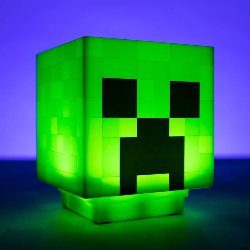 minecraft gift idea creeper light