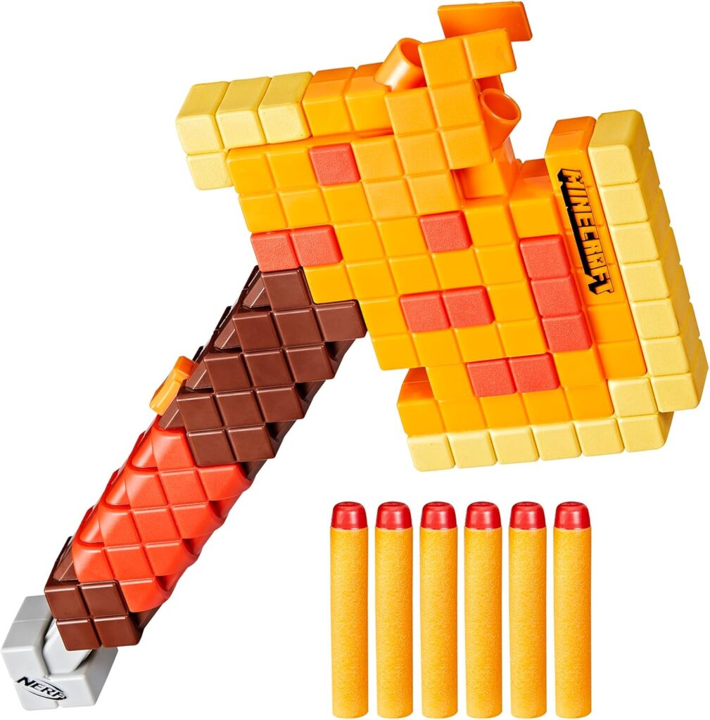 Minecraft Nerf Axe gift idea